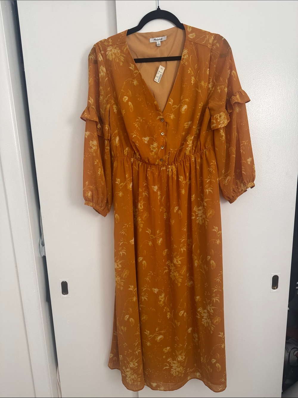 NWT Never Worn Madewell Midi Dress